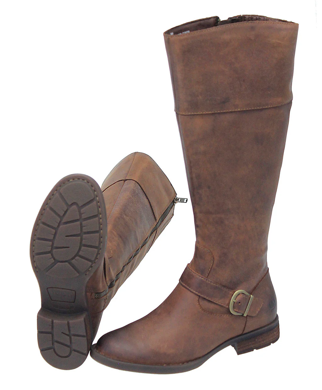 Born 16 in Vintage Brown Equine Zip Boot #BL12406BZN () - Image 3