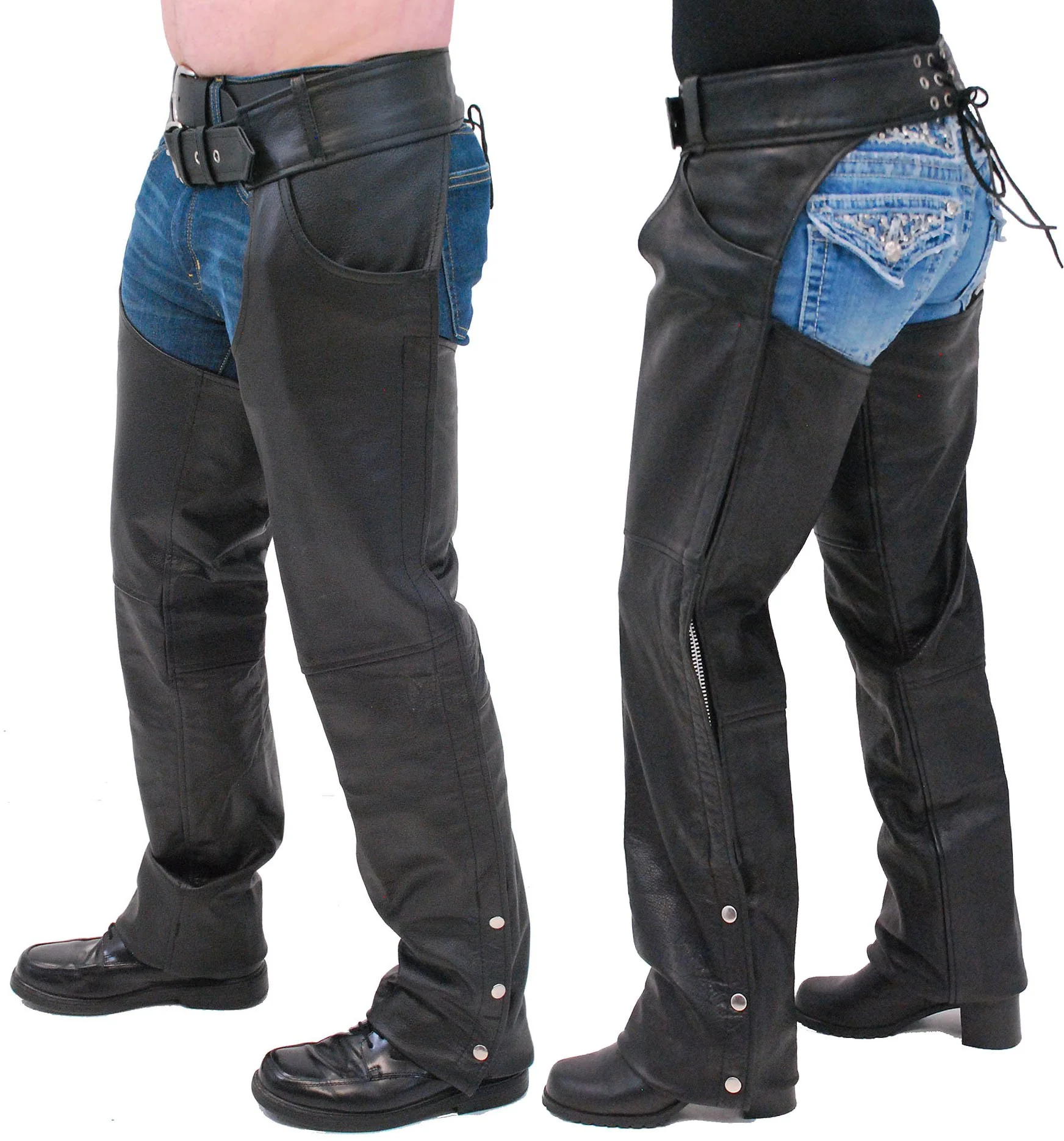 Heavy Weight Premium Buffalo Pocket Chaps #C7200PK - Image 3