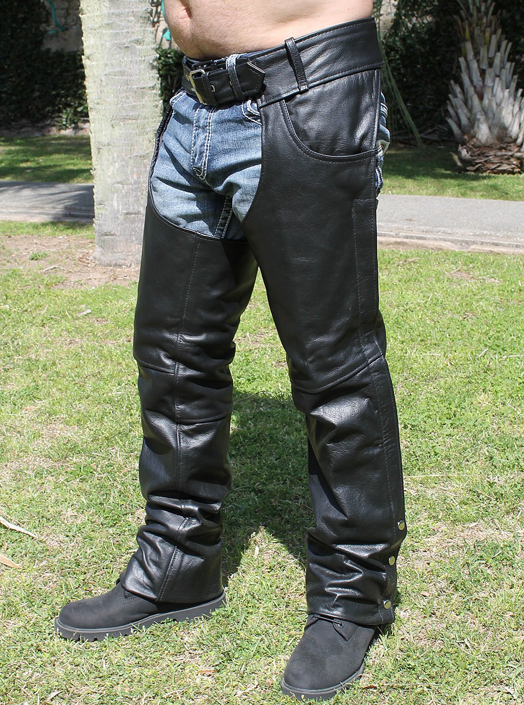 Heavy Weight Premium Buffalo Pocket Chaps #C7200PK - Image 4