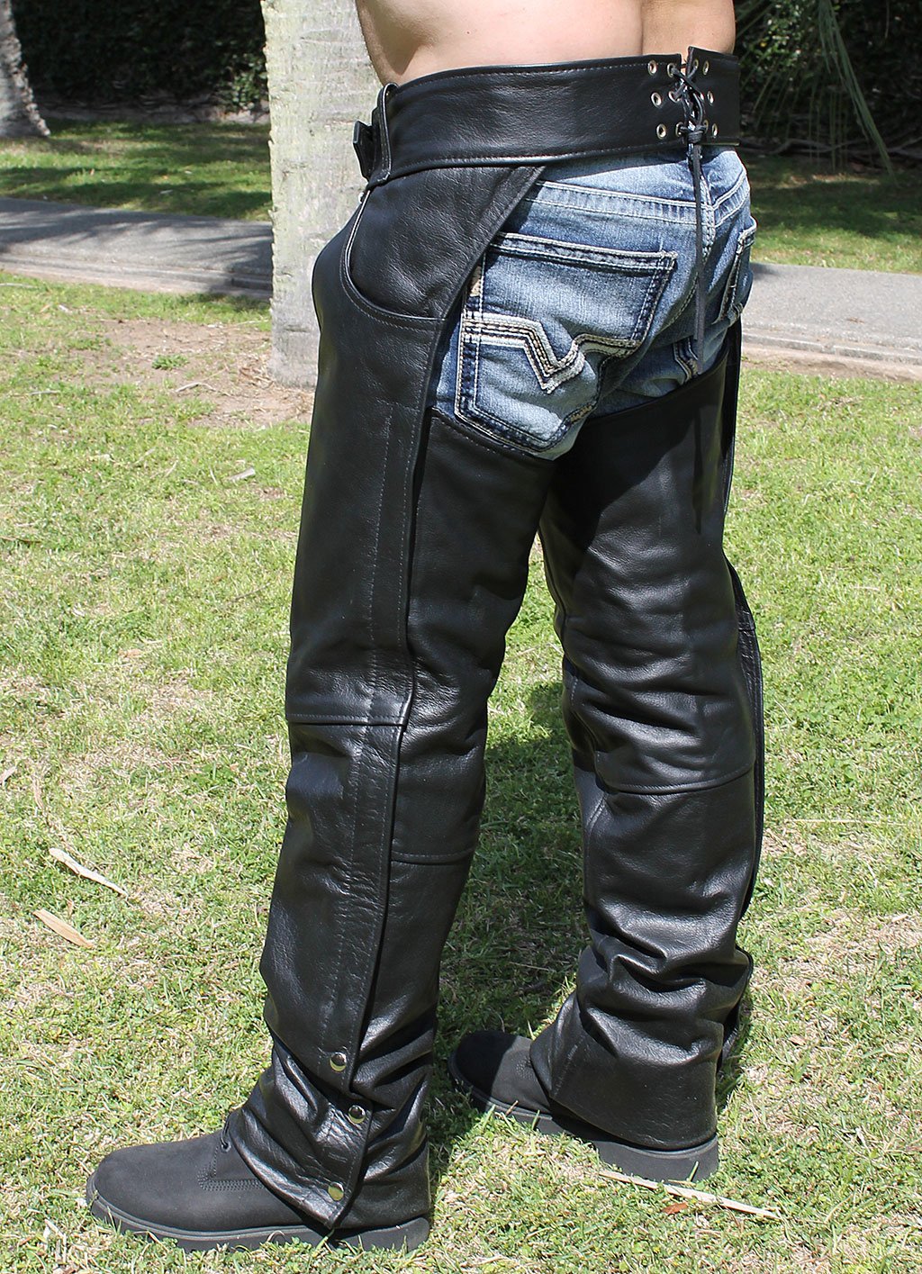 Heavy Weight Premium Buffalo Pocket Chaps #C7200PK - Image 5