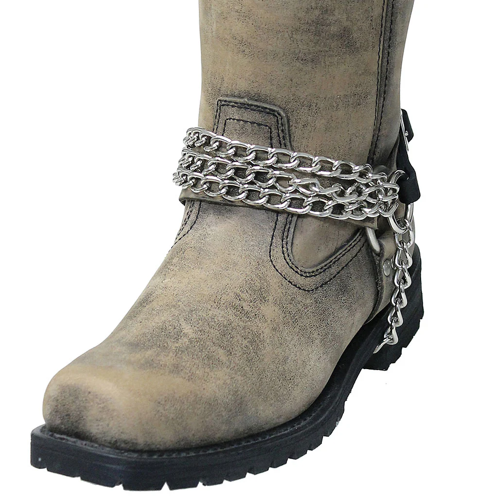 Triple Chain Boot Straps #BS31 - Image 3