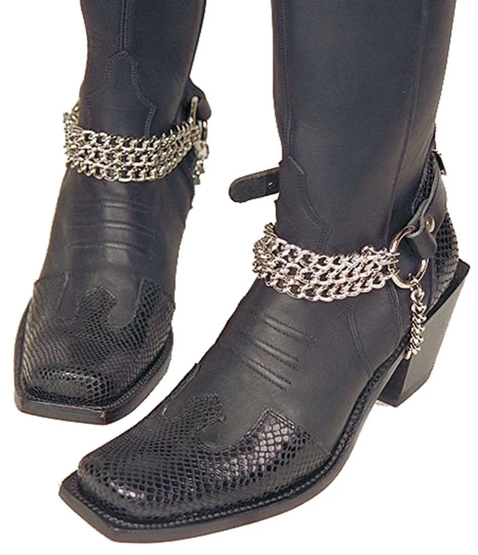 Triple Chain Boot Straps #BS31 - Image 4